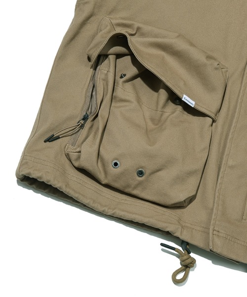COVERNAT(カバーナット)の「【COVERNAT】SHORT M65 JACKET / カバーナット M-65 ショート ミリタリー ジャケット / ライナー脱着対応(ミリタリージャケット・メンズ・ブラック/オリーブ・LARGE/SMALL/MEDIUM)」の7枚目の写真