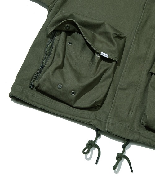 COVERNAT(カバーナット)の「【COVERNAT】SHORT M65 JACKET / カバーナット M-65 ショート ミリタリー ジャケット / ライナー脱着対応(ミリタリージャケット・メンズ・ブラック/オリーブ・LARGE/SMALL/MEDIUM)」の11枚目の写真