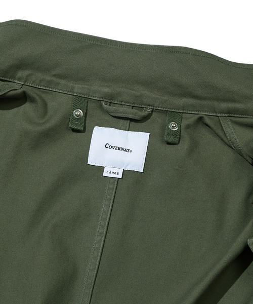 COVERNAT(カバーナット)の「【COVERNAT】SHORT M65 JACKET / カバーナット M-65 ショート ミリタリー ジャケット / ライナー脱着対応(ミリタリージャケット・メンズ・ブラック/オリーブ・LARGE/SMALL/MEDIUM)」の6枚目の写真