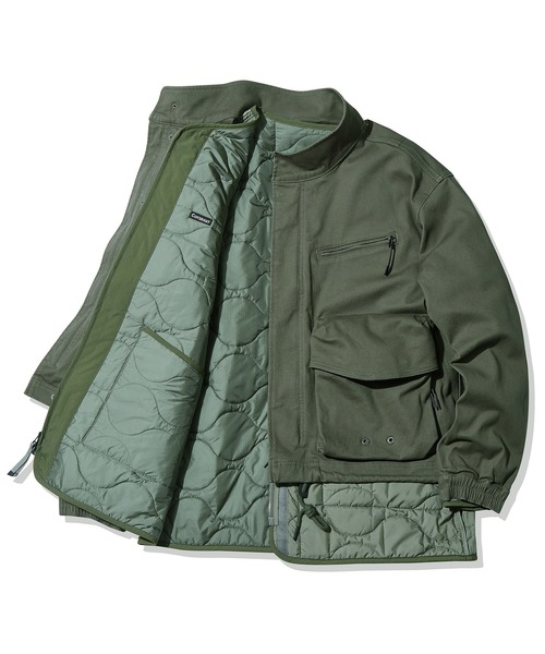 COVERNAT(カバーナット)の「【COVERNAT】SHORT M65 JACKET / カバーナット M-65 ショート ミリタリー ジャケット / ライナー脱着対応(ミリタリージャケット・メンズ・ブラック/オリーブ・LARGE/SMALL/MEDIUM)」の3枚目の写真