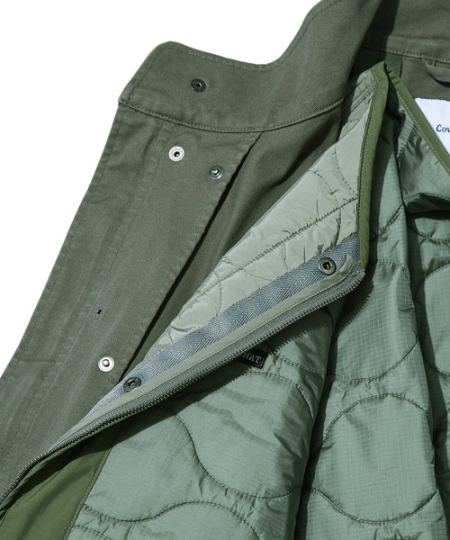 COVERNAT(カバーナット)の「【COVERNAT】SHORT M65 JACKET / カバーナット M-65 ショート ミリタリー ジャケット / ライナー脱着対応(ミリタリージャケット・メンズ・ブラック/オリーブ・LARGE/SMALL/MEDIUM)」の21枚目の写真