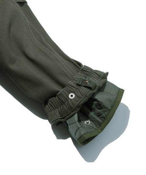 COVERNAT(カバーナット)の「【COVERNAT】SHORT M65 JACKET / カバーナット M-65 ショート ミリタリー ジャケット / ライナー脱着対応(ミリタリージャケット・メンズ・ブラック/オリーブ・LARGE/SMALL/MEDIUM)」の15枚目の写真