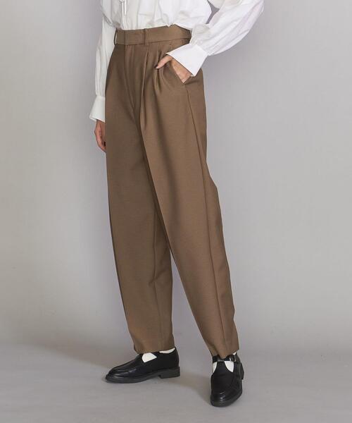 BEAUTY&YOUTH UNITED ARROWS(ビューティーアンドユースユナイテッドアローズ)の「BY ツイルカーブ パンツ -ウォッシャブル-(その他パンツ・レディース・グレー/ライラック/ブラウン・M/S)」の4枚目の写真