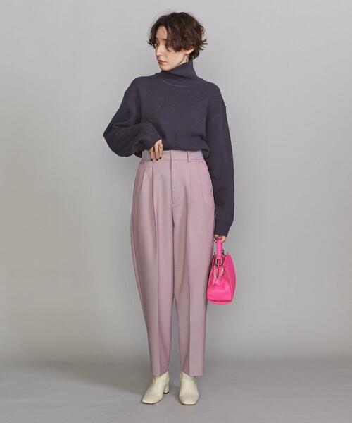 BEAUTY&YOUTH UNITED ARROWS(ビューティーアンドユースユナイテッドアローズ)の「BY ツイルカーブ パンツ -ウォッシャブル-(その他パンツ・レディース・ブラウン/グレー/ライラック・S/M)」の10枚目の写真