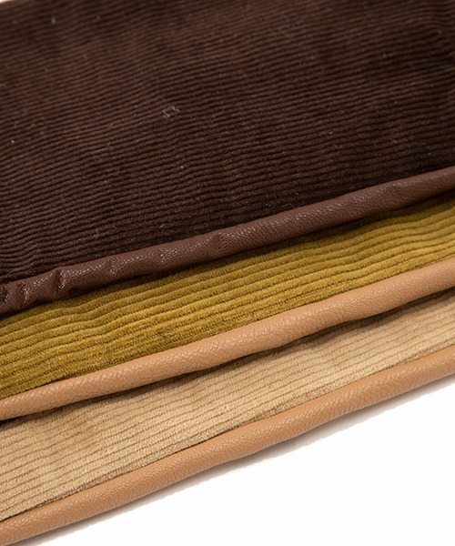 LE VERNIS（ル・ベルニ）の「LE VERNIS(ル・ベルニ)コーデュロイグローブ（手袋・レディース・ベージュ/グリーン系その他/ダークブラウン・FREE）」の20枚目の写真