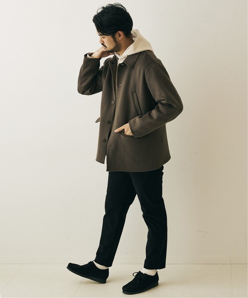 セール】リバーウール ハーフコート（ピーコート）｜417 EDIFICE