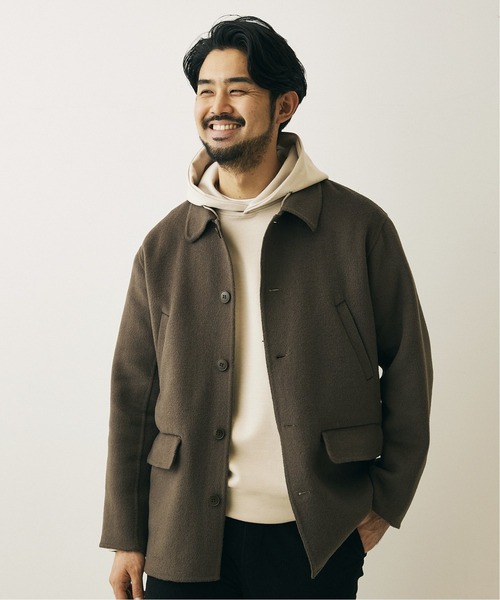 セール】リバーウール ハーフコート（ピーコート）｜417 EDIFICE
