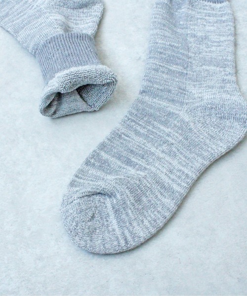 セール】MIDDLE GAUGE PAPER PILE SOCKS / 和紙混ミドルゲージ