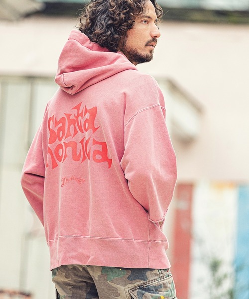 MARBLES(マーブルズ)の「MARBLES (マーブルズ)mpa2748-PIGMENT COLOR PARKA (SANTAMONICA) パーカー(パーカー・メンズ・チャコールグレー/トップグレー/ネイビー/サックスブルー/レッド・MEDIUM/X-LARGE/SMALL/LARGE)」の5枚目の写真