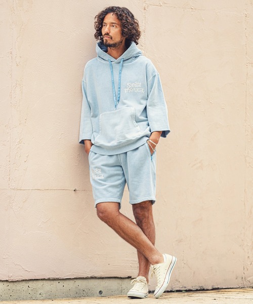 MARBLES(マーブルズ)の「MARBLES (マーブルズ)mpa2748-PIGMENT COLOR PARKA (SANTAMONICA) パーカー(パーカー・メンズ・チャコールグレー/トップグレー/ネイビー/サックスブルー/レッド・MEDIUM/X-LARGE/SMALL/LARGE)」の7枚目の写真