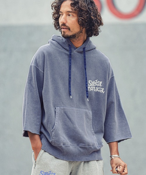 MARBLES(マーブルズ)の「MARBLES (マーブルズ)mpa2748-PIGMENT COLOR PARKA (SANTAMONICA) パーカー(パーカー・メンズ・チャコールグレー/トップグレー/ネイビー/サックスブルー/レッド・MEDIUM/X-LARGE/SMALL/LARGE)」の8枚目の写真