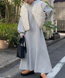 w closet | スウェットマーメイドワンピース(ワンピース)