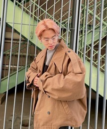 XU | 【XU/エックスユー】square design sunglasses/スクエアフレーム サングラス スクエア眼鏡 メガネ クリアサングラス(サングラス)