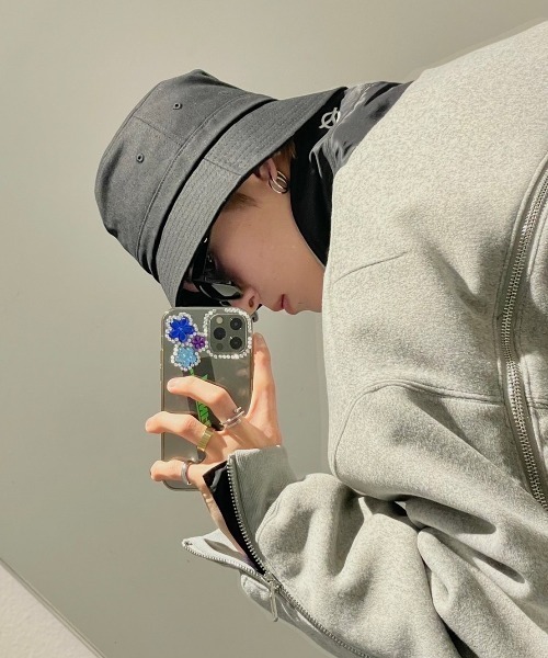 XU（エックスユー）の「【XU/エックスユー】square design sunglasses/スクエアフレーム サングラス スクエア眼鏡 メガネ クリアサングラス（サングラス・メンズ・ブラック/クリア・ONE SIZE）」の7枚目の写真