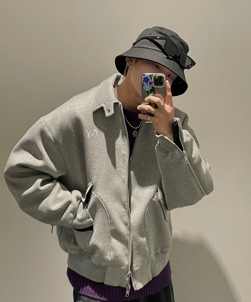 XU（エックスユー）の「【XU/エックスユー】square design sunglasses/スクエアフレーム サングラス スクエア眼鏡 メガネ クリアサングラス（サングラス・メンズ・ブラック/クリア・ONE SIZE）」の9枚目の写真