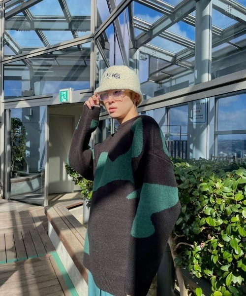 XU（エックスユー）の「【XU/エックスユー】square design sunglasses/スクエアフレーム サングラス スクエア眼鏡 メガネ クリアサングラス（サングラス・メンズ・ブラック/クリア・ONE SIZE）」の14枚目の写真