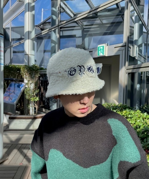 XU（エックスユー）の「【XU/エックスユー】square design sunglasses/スクエアフレーム サングラス スクエア眼鏡 メガネ クリアサングラス（サングラス・メンズ・ブラック/クリア・ONE SIZE）」の16枚目の写真