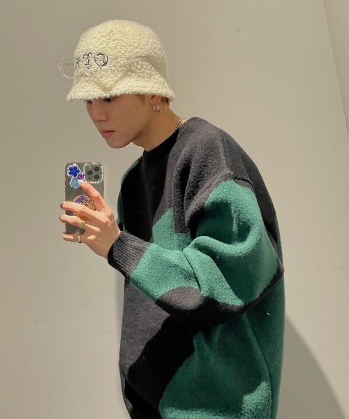 XU（エックスユー）の「【XU/エックスユー】square design sunglasses/スクエアフレーム サングラス スクエア眼鏡 メガネ クリアサングラス（サングラス・メンズ・ブラック/クリア・ONE SIZE）」の13枚目の写真