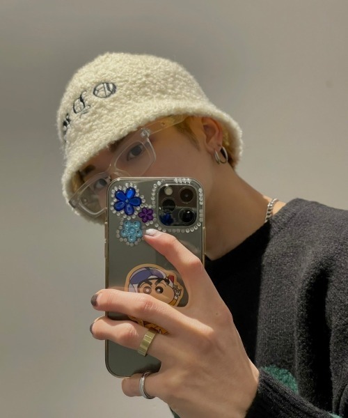 XU（エックスユー）の「【XU/エックスユー】square design sunglasses/スクエアフレーム サングラス スクエア眼鏡 メガネ クリアサングラス（サングラス・メンズ・ブラック/クリア・ONE SIZE）」の10枚目の写真