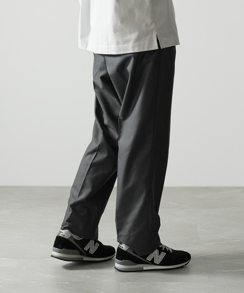 RUUBON（ルーボン）の「【RUUBON】relax center press pants / リラックス センタープレス パンツ (セットアップ対応)（その他パンツ・メンズ・ダークグレー/ブルーグレー/モカ・S/M/L）」の7枚目の写真