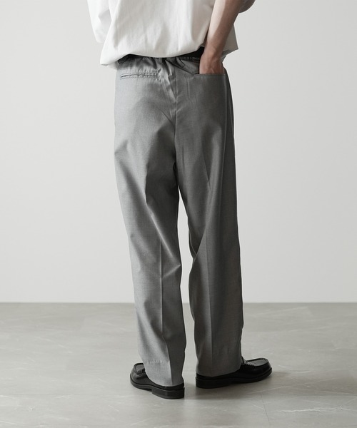 RUUBON（ルーボン）の「【RUUBON】relax center press pants / リラックス センタープレス パンツ (セットアップ対応)（その他パンツ・メンズ・ダークグレー/ブルーグレー/モカ・S/M/L）」の15枚目の写真
