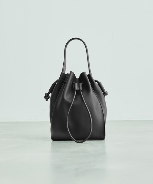 ROPE'(ロペ)の「【新色追加】2WAYドロストミドルバッグ(ハンドバッグ・レディース・ブラック/ライトグレー/ホワイト/キャメル/ホワイト系その他/ベージュ系その他・FREE)」の4枚目の写真