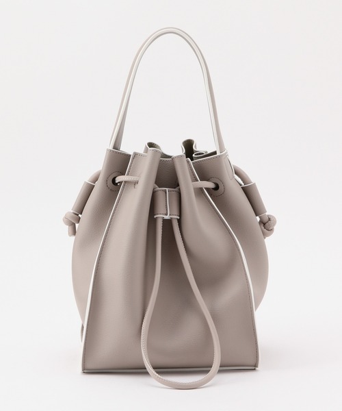 ROPE'(ロペ)の「【新色追加】2WAYドロストミドルバッグ(ハンドバッグ・レディース・ブラック/ライトグレー/ホワイト/キャメル/ホワイト系その他/ベージュ系その他・FREE)」の16枚目の写真