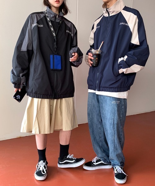 ネージュ新品シャカシャカブルゾン NEW GENTLEMAN（ニュージェントルマン）の「シャカシャカ 切替え