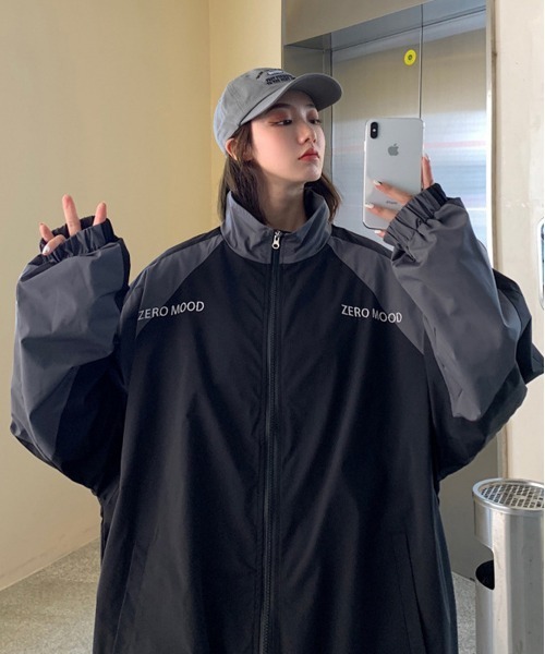 ネージュ新品シャカシャカブルゾン NEW GENTLEMAN（ニュージェントルマン）の「シャカシャカ 切替え