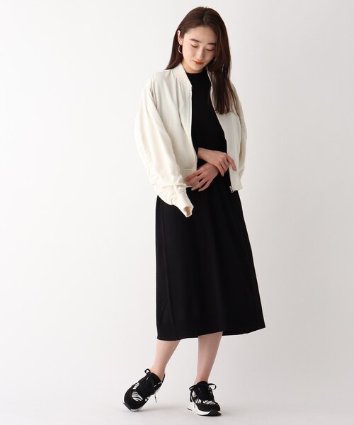 OPAQUE.CLIP（オペークドットクリップ）の「◆ボリュームソールスニーカー【軽量】（スニーカー・レディース・グレー/ブラック系/ホワイト・02/03）」の9枚目の写真