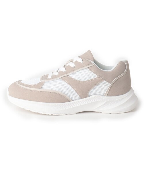 OPAQUE.CLIP（オペークドットクリップ）の「◆ボリュームソールスニーカー【軽量】（スニーカー・レディース・グレー/ブラック系/ホワイト・02/03）」の15枚目の写真