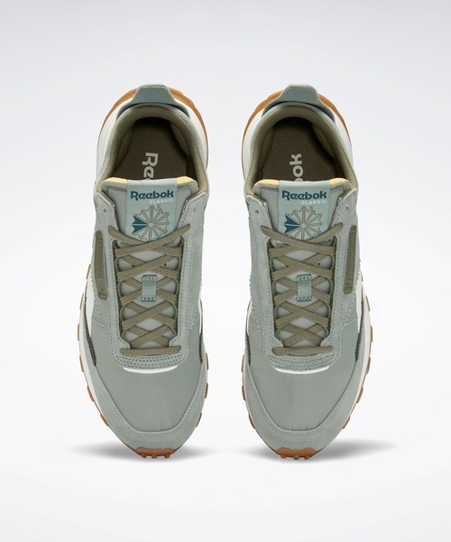 Reebok(リーボック)の「クラシックレザー レガシー / Classic Leather Legacy(スニーカー・メンズ・モスグリーン・22.5cm/23.5cm/24.5cm/25.5cm/26.5cm/27.5cm/28.5cm/23.0cm/24.0cm/25.0cm/26.0cm/27.0cm/28.0cm/29.0cm)」の2枚目の写真