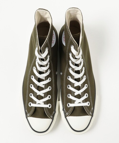 CONVERSE（コンバース）の「CONVERSE / Canvas All Star J Hi 22S（スニーカー・メンズ・オリーブ・26/27/28/29/25.5/26.5/27.5）」の6枚目の写真