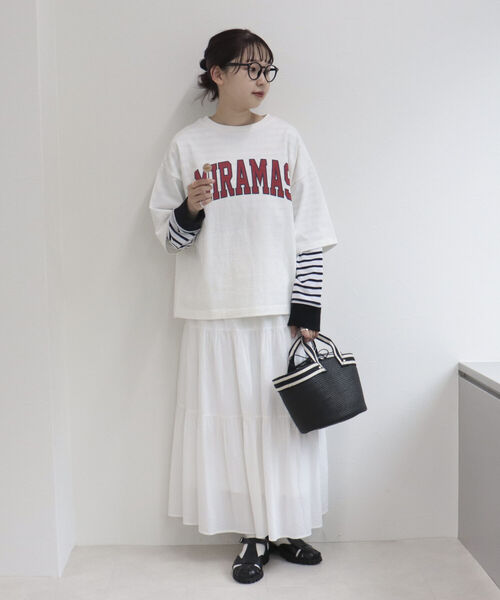 fredy emue（フレディエミュ）の「コンビハンドルブレードバッグ（トートバッグ・レディース・ベージュ/ブラック・FREE）」の7枚目の写真