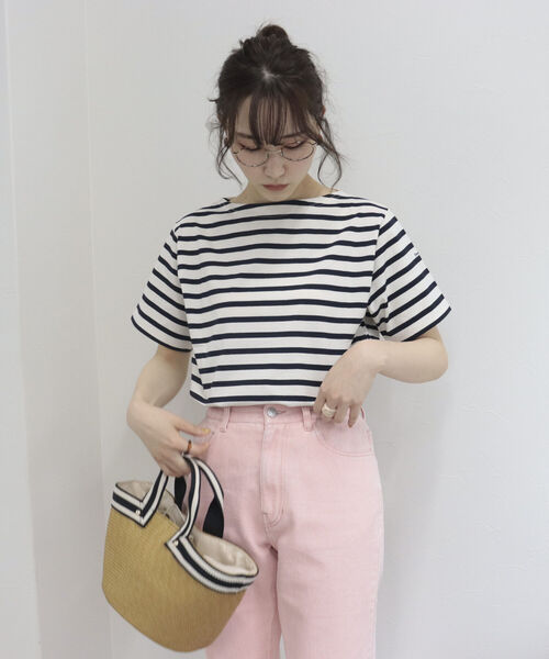 fredy emue（フレディエミュ）の「コンビハンドルブレードバッグ（トートバッグ・レディース・ベージュ/ブラック・FREE）」の16枚目の写真