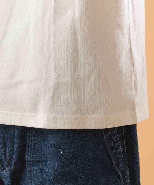 AVIREX（アヴィレックス）の「ガールズ アイ パッチ Tシャツ/GIRLS EYE PATCH T-SHIRT / アヴィレックス / AVIREX（Tシャツ/カットソー・メンズ・ブラック/サックスブルー/ホワイト/ベージュ・X-LARGE/XX-LARGE/LARGE/MEDIUM）」の20枚目の写真