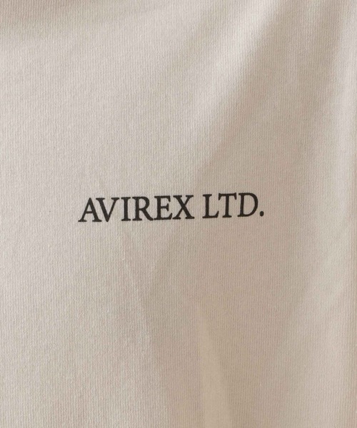 AVIREX（アヴィレックス）の「ガールズ アイ パッチ Tシャツ/GIRLS EYE PATCH T-SHIRT / アヴィレックス / AVIREX（Tシャツ/カットソー・メンズ・ブラック/サックスブルー/ホワイト/ベージュ・X-LARGE/XX-LARGE/LARGE/MEDIUM）」の18枚目の写真