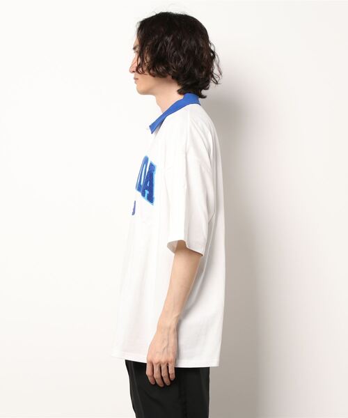 ＪＵＧＬＡＮＳ（ユグランス）の「【RINGS】サラガカレッジポロシャツ（ポロシャツ・メンズ・グリーン/ホワイト/ブルー・M/L）」の4枚目の写真