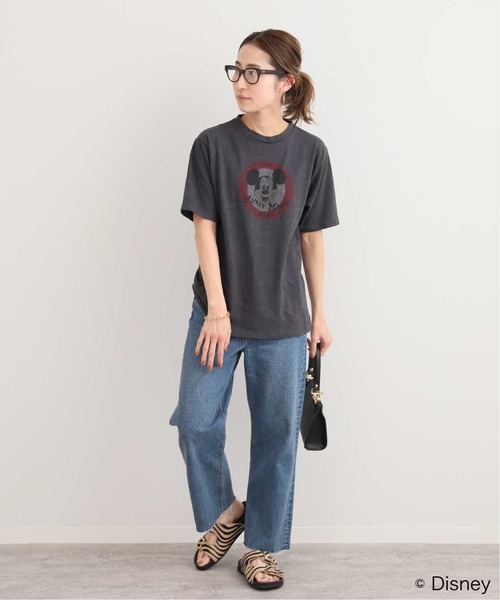 FRAMeWORK(フレームワーク)の「MICKEYMOUSECLUB / Tシャツ◆(Tシャツ/カットソー・レディース・ホワイト/チャコールグレー・FREE)」の19枚目の写真