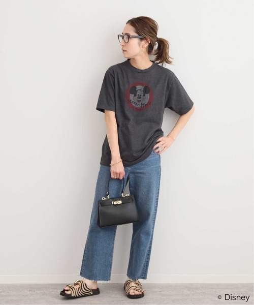 FRAMeWORK(フレームワーク)の「MICKEYMOUSECLUB / Tシャツ◆(Tシャツ/カットソー・レディース・ホワイト/チャコールグレー・FREE)」の8枚目の写真