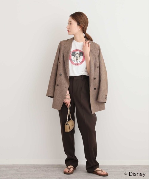 FRAMeWORK(フレームワーク)の「MICKEYMOUSECLUB / Tシャツ◆(Tシャツ/カットソー・レディース・ホワイト/チャコールグレー・FREE)」の16枚目の写真