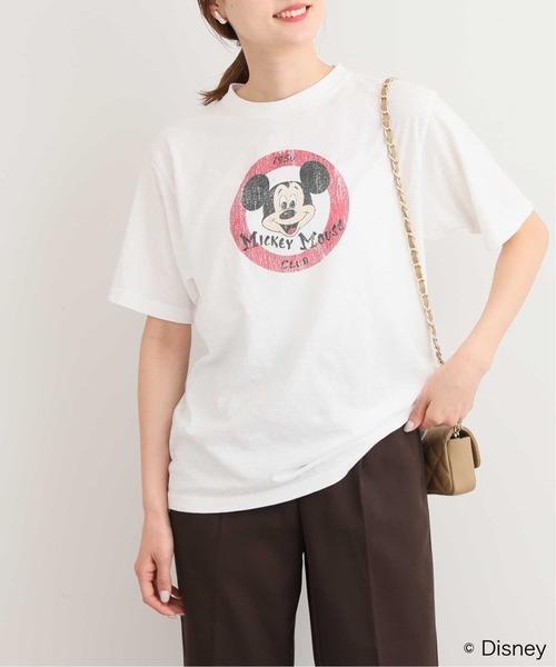 FRAMeWORK(フレームワーク)の「MICKEYMOUSECLUB / Tシャツ◆(Tシャツ/カットソー・レディース・ホワイト/チャコールグレー・FREE)」の18枚目の写真