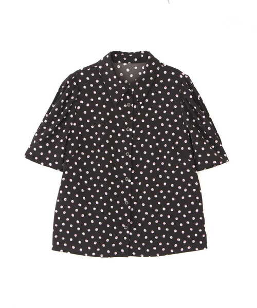PROPORTION BODY DRESSING（プロポーションボディドレッシング）の「ドットタックスリーブシャツブラウス / 1212110401（シャツ/ブラウス・レディース・ブラック/ホワイト系その他・MEDIUM/SMALL）」の8枚目の写真