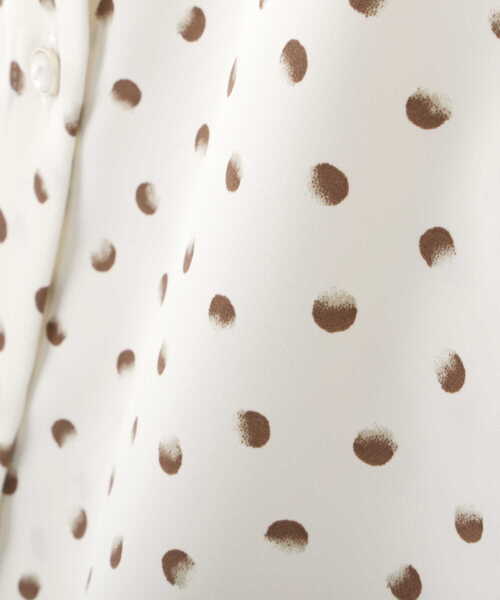 PROPORTION BODY DRESSING（プロポーションボディドレッシング）の「ドットタックスリーブシャツブラウス / 1212110401（シャツ/ブラウス・レディース・ブラック/ホワイト系その他・MEDIUM/SMALL）」の20枚目の写真