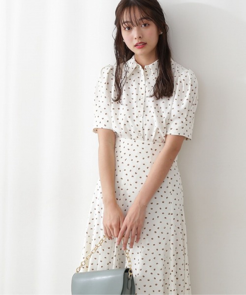 PROPORTION BODY DRESSING（プロポーションボディドレッシング）の「ドットタックスリーブシャツブラウス / 1212110401（シャツ/ブラウス・レディース・ブラック/ホワイト系その他・MEDIUM/SMALL）」の3枚目の写真