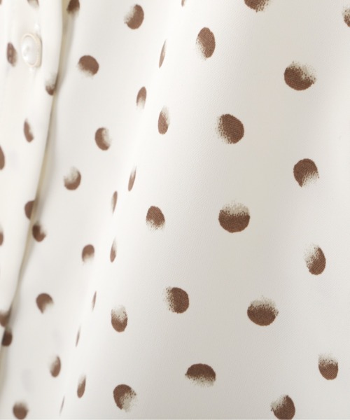 PROPORTION BODY DRESSING（プロポーションボディドレッシング）の「ドットタックスリーブシャツブラウス / 1212110401（シャツ/ブラウス・レディース・ブラック/ホワイト系その他・MEDIUM/SMALL）」の22枚目の写真