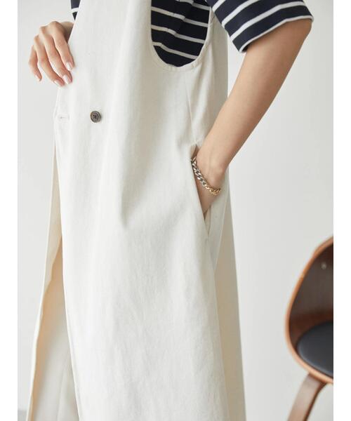 AMERICAN HOLIC（アメリカンホリック）の「バックカシュクールジレワンピース（ワンピース・レディース・アイボリー・L/M）」の7枚目の写真