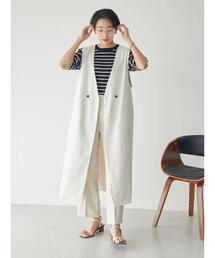 AMERICAN HOLIC | バックカシュクールジレワンピース(ワンピース)