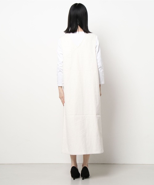 AMERICAN HOLIC（アメリカンホリック）の「バックカシュクールジレワンピース（ワンピース・レディース・アイボリー・L/M）」の14枚目の写真