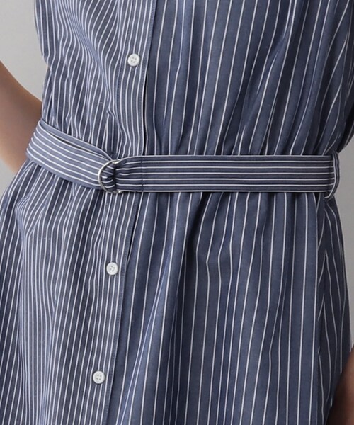 SOUP（スープ）の「◆TCブロードストライプシャツワンピース（ワンピース・レディース・ホワイト系5/ブルー系3・11/15 /13/09/07）」の16枚目の写真
